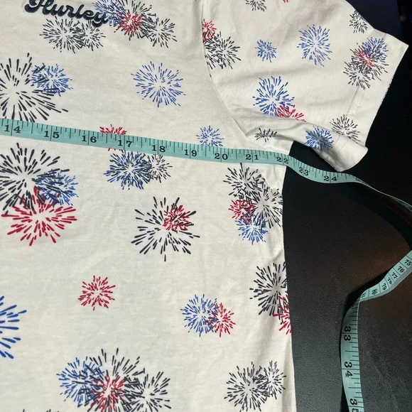 Hurley Fireworks White Tee - Picture 8 of 8